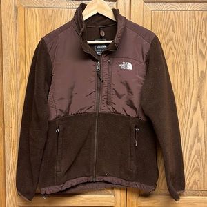Vintage North Face Chocolate Brown Fleece Jacket